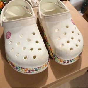 CROCS Kids CrocBand gem band clogs size 12